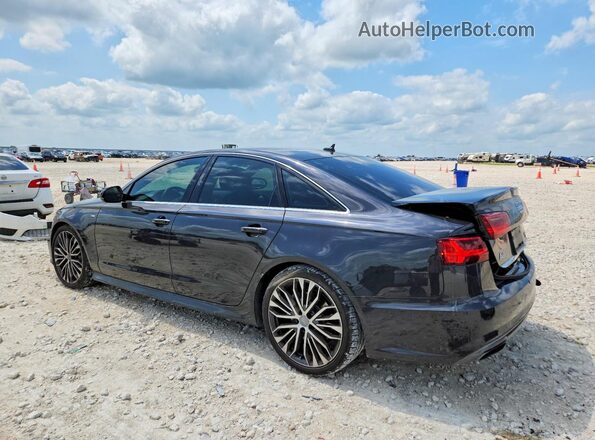 WAUGFAFC6GN014189 2016 AUDI A6 Black Задня ліва чверть