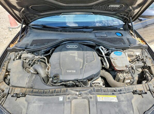 WAUGFAFC6GN014189 2016 AUDI A6 Black Вид задньої частини салону
