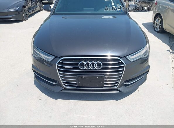 WAUGFAFC6GN125440 2016 AUDI A6 Black Вид щитка приладів