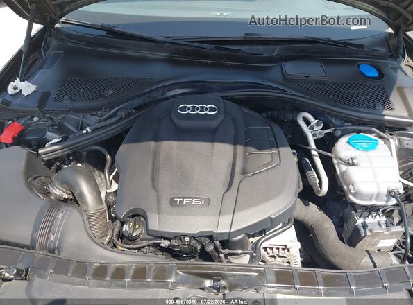 WAUGFAFC6GN125440 2016 AUDI A6 Black Вид ззаду