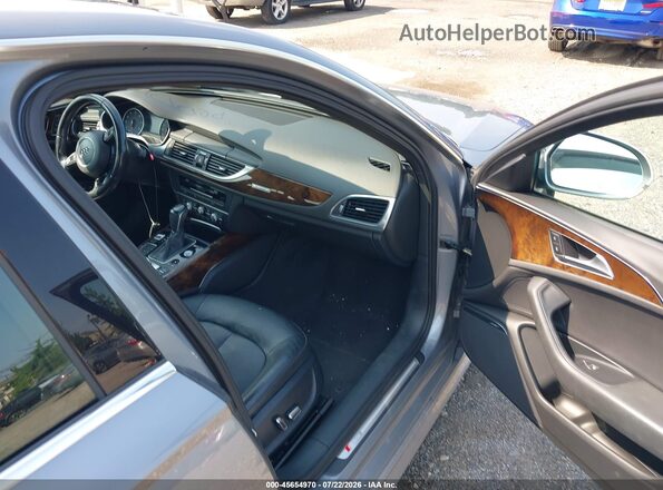 WAUGFAFC8GN128663 2016 AUDI A6 Серебряный Вид салона спереди