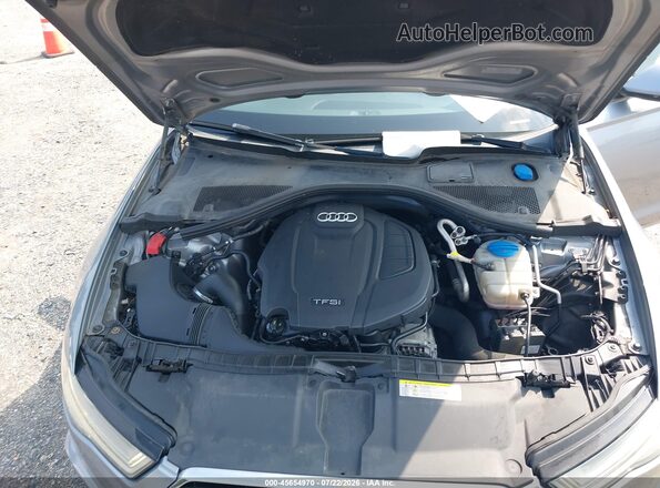 WAUGFAFC8GN128663 2016 AUDI A6 Серебряный Вид сзади