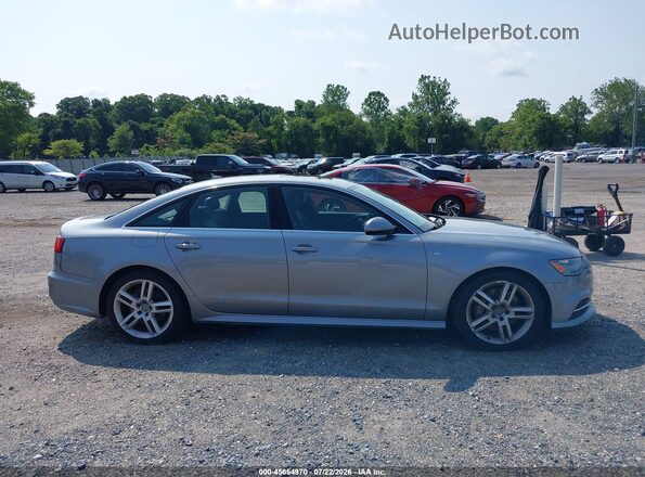 WAUGFAFC8GN128663 2016 AUDI A6 Серебряный Вид задней части салона