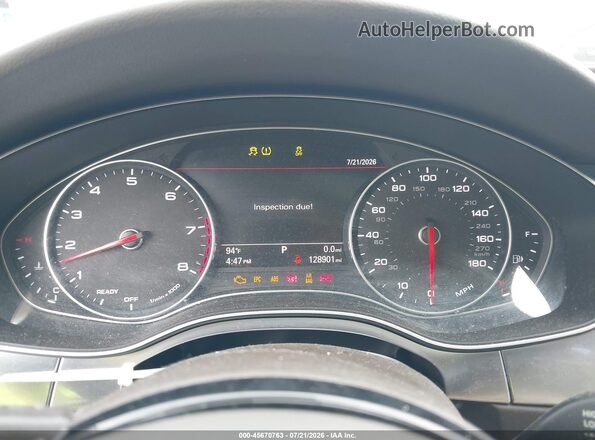 WAUGFAFC8GN132051 2016 AUDI A6 Gray Widok tylnych siedzeń
