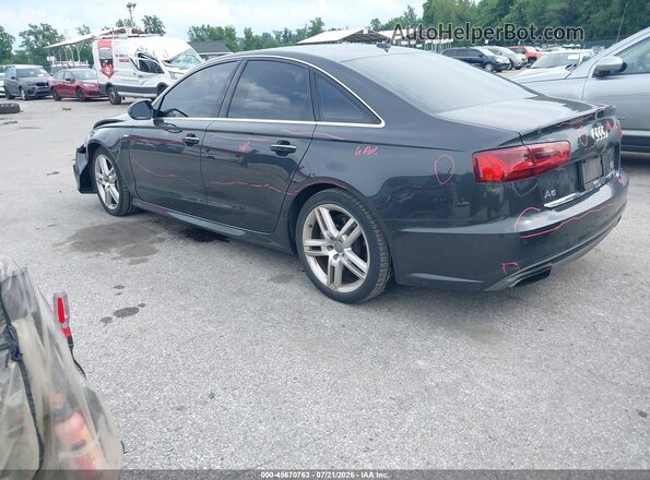 WAUGFAFC8GN132051 2016 AUDI A6 Gray Tył lewy
