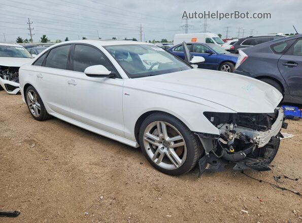 WAUGFAFCXGN096640 2016 AUDI A6 White Առջևի աջ