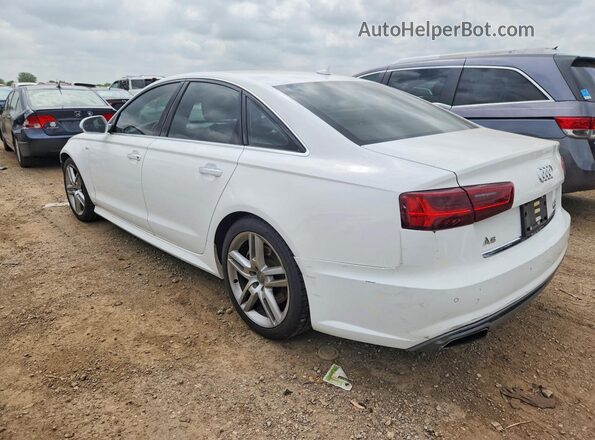 WAUGFAFCXGN096640 2016 AUDI A6 White Հետևի ձախ