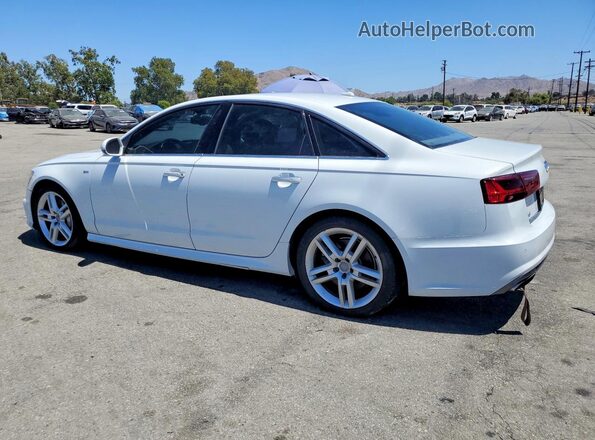 WAUGFAFCXGN118023 2016 AUDI A6 White Tył lewy