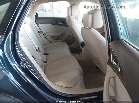 WAUGFAFCXGN172986 2016 AUDI A6 Blue Widok naklejki z numerem VIN