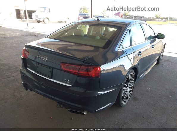 WAUGFAFCXGN172986 2016 AUDI A6 Blue Tył prawy