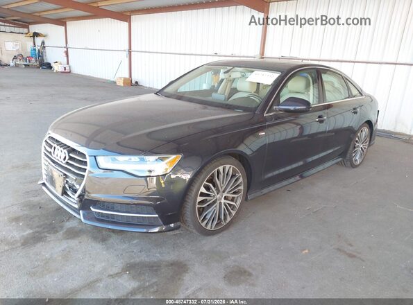 WAUGFAFCXGN172986 2016 AUDI A6 Blue Przód lewy