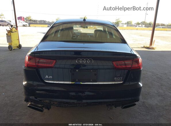 WAUGFAFCXGN172986 2016 AUDI A6 Blue Widok z przodu