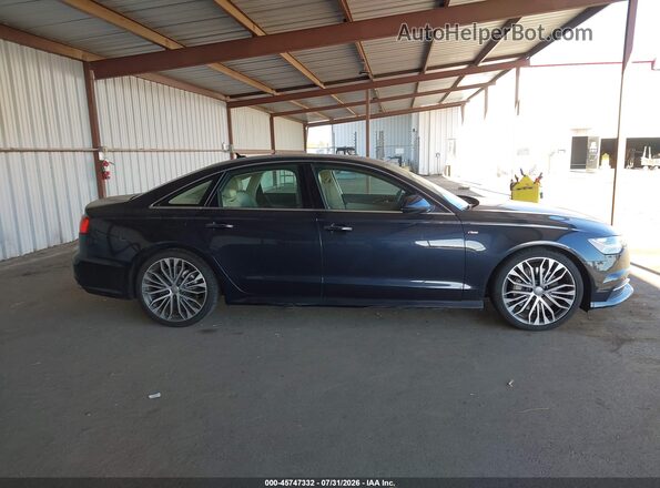 WAUGFAFCXGN172986 2016 AUDI A6 Blue Widok wnętrza 360 stopni