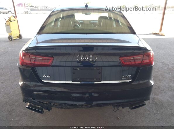 WAUGFAFCXGN172986 2016 AUDI A6 Blue 