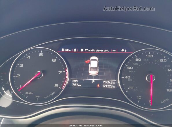 WAUGFAFCXGN172986 2016 AUDI A6 Blue 