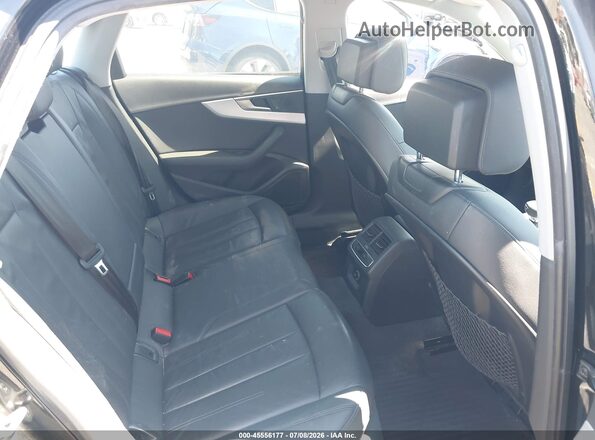 WAUGMAF41HA079362 2017 AUDI A4 Black Vista de la etiqueta del VIN