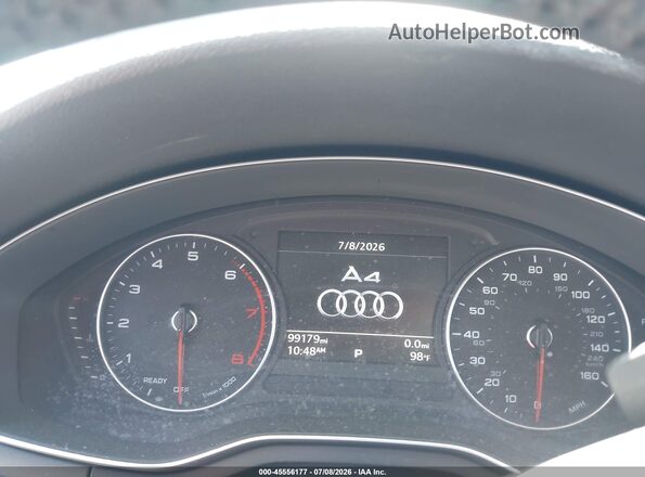 WAUGMAF41HA079362 2017 AUDI A4 Black Vista de los asientos traseros