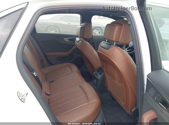WAUGMAF41KN008193 2019 AUDI A4 White Вид наклейки з VIN-кодом