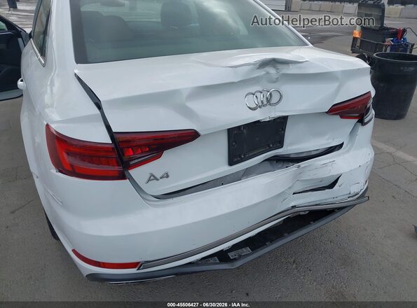 WAUGMAF41KN008193 2019 AUDI A4 White Вид спереду