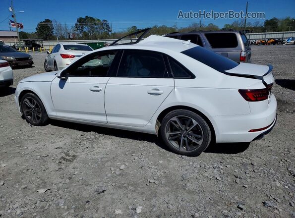 WAUGMAF41KN016844 2019 AUDI A4 White Tył lewy