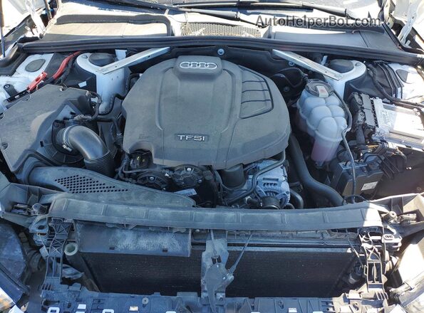 WAUGMAF41KN016844 2019 AUDI A4 White Widok wnętrza z tyłu
