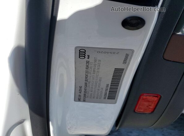WAUGMAF41KN016844 2019 AUDI A4 White Widok komory silnika
