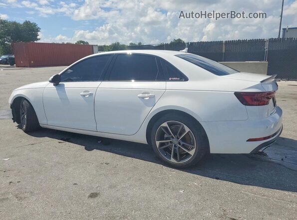 WAUGMAF41KN016942 2019 AUDI A4 Белый Задняя левая четверть