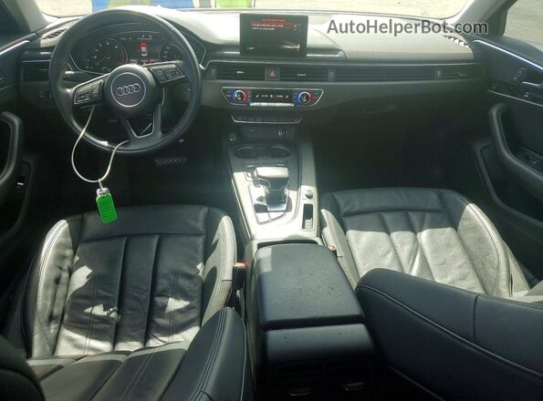 WAUGMAF41KN016942 2019 AUDI A4 Белый Вид панели приборов