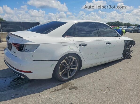 WAUGMAF41KN016942 2019 AUDI A4 Белый Задняя правая четверть
