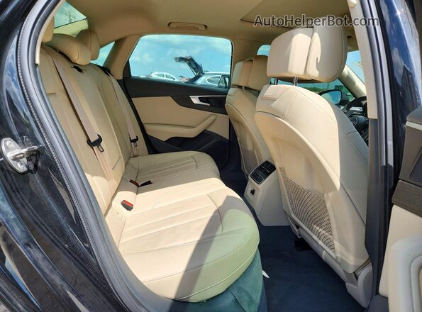 WAUGMAF42KA036642 2019 AUDI A4 Black Vista del cuadro de instrumentos