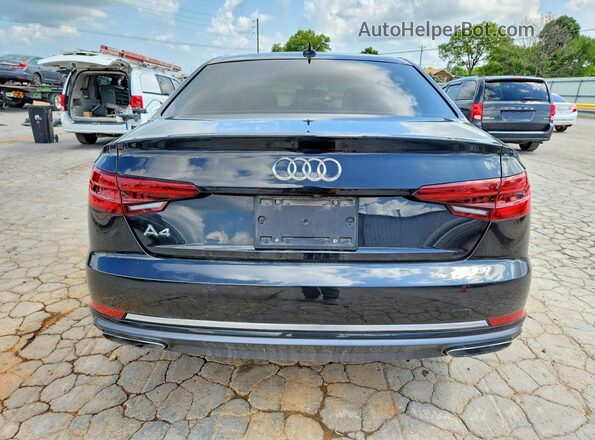 WAUGMAF42KA036642 2019 AUDI A4 Black Vista trasera