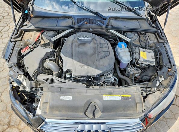 WAUGMAF42KA036642 2019 AUDI A4 Black Vista de los asientos traseros