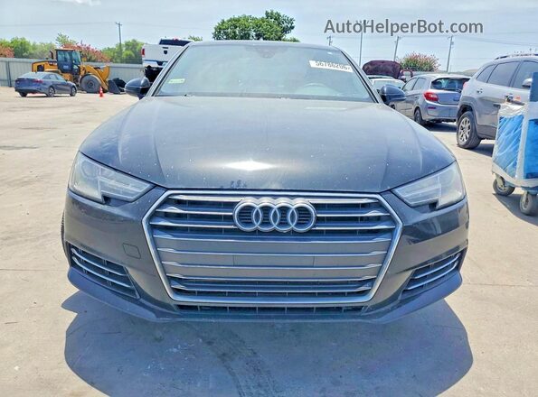 WAUGMAF43HN042807 2017 AUDI A4 Black წინა ხედი