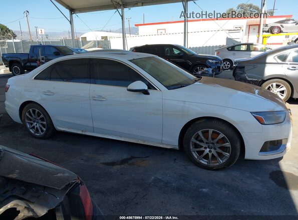 WAUGMAF43LN008889 2020 AUDI A4 White Вид щитка приладів