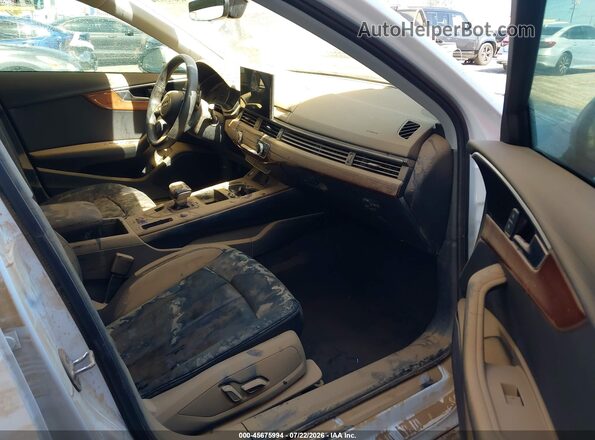 WAUGMAF43LN008889 2020 AUDI A4 White Вид салону спереду