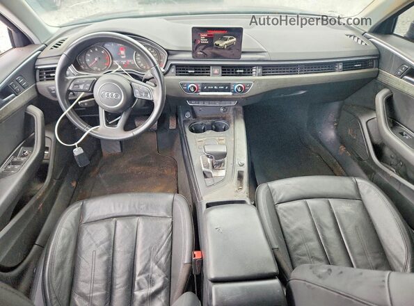 WAUGMAF45KA101516 2019 AUDI A4 Gray Dashboard view