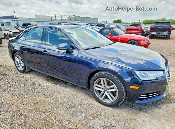 WAUGMAF46HA177142 2017 AUDI A4 Blue Առջևի աջ