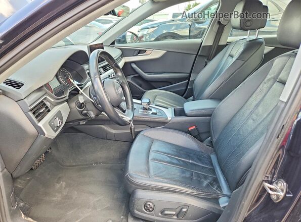 WAUGMAF46HA177142 2017 AUDI A4 Blue Սալոնի դիմացի տեսք