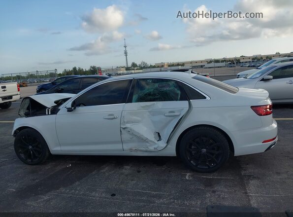 WAUGMAF46KA037311 2019 AUDI A4 White სალონის 360-გრადუსიანი ხედი