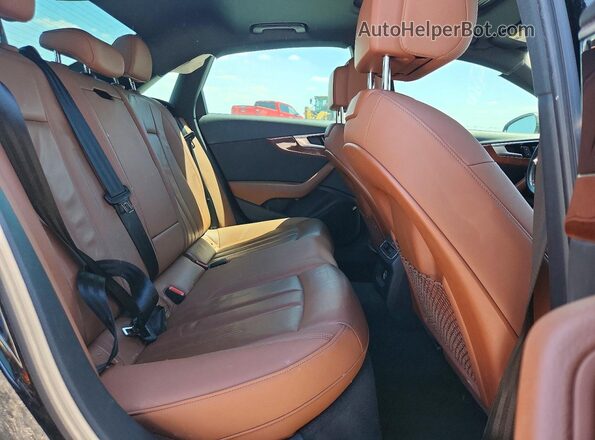 WAUGMAF46LA044745 2020 AUDI A4 Black Вид задніх сидінь