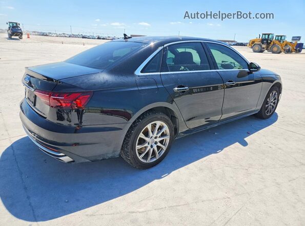 WAUGMAF46LA044745 2020 AUDI A4 Black Задня права чверть