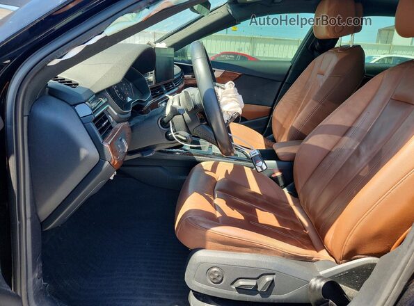 WAUGMAF46LA044745 2020 AUDI A4 Black Вид салону спереду