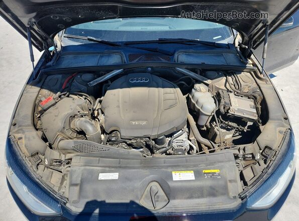 WAUGMAF46LA044745 2020 AUDI A4 Black Вид задньої частини салону