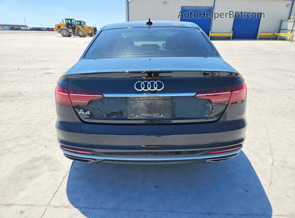WAUGMAF46LA044745 2020 AUDI A4 Black Вид ззаду