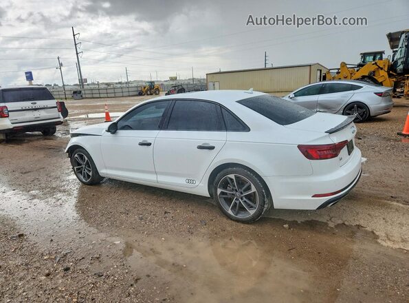 WAUGMAF47KA113795 2019 AUDI A4 White უკანა მარცხენა
