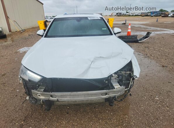 WAUGMAF47KA113795 2019 AUDI A4 White წინა ხედი