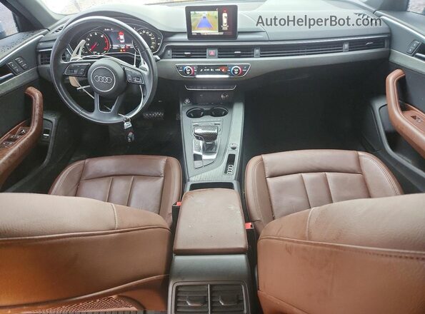WAUGMAF47KA113795 2019 AUDI A4 White წინა პანელის ხედი