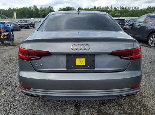 WAUGMAF48KA015861 2019 AUDI A4 Gray Հետևի տեսք