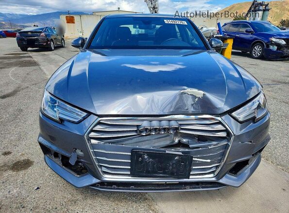 WAUGMAF48KA058208 2019 AUDI A4 Gray Դիմացի տեսք
