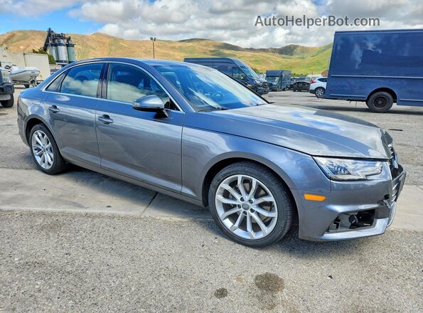 WAUGMAF48KA058208 2019 AUDI A4 Gray Առջևի աջ